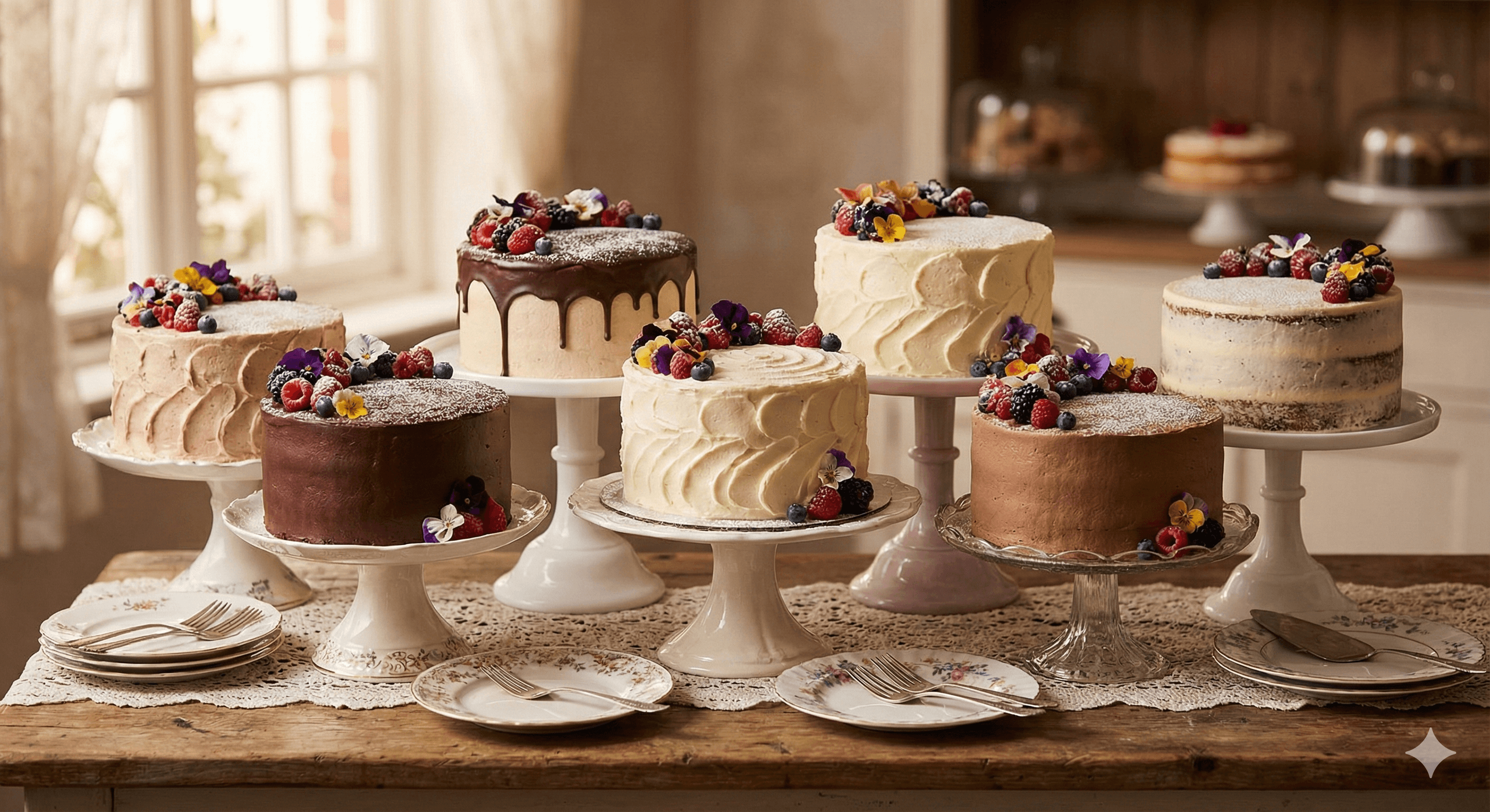 Sourdough Birthday Cake
