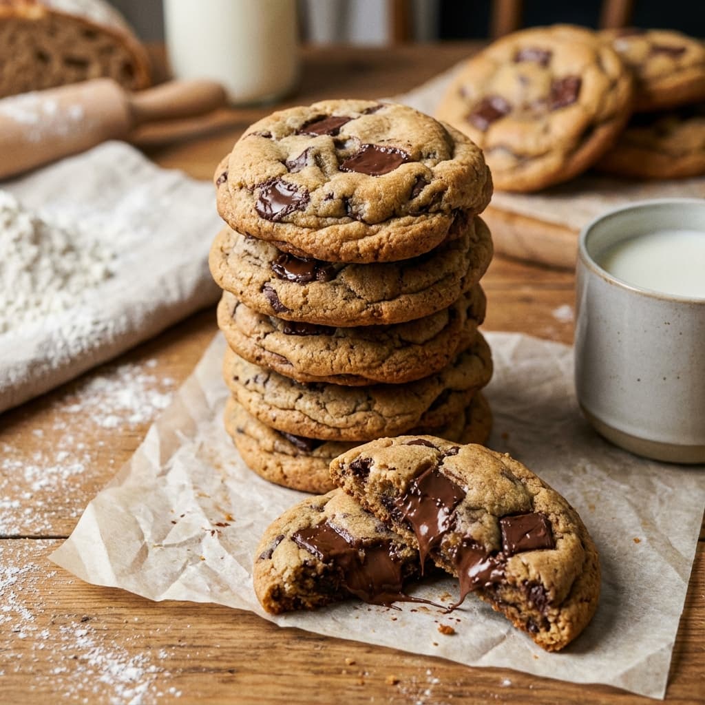 Sourdough Chocolate Chip Cookie